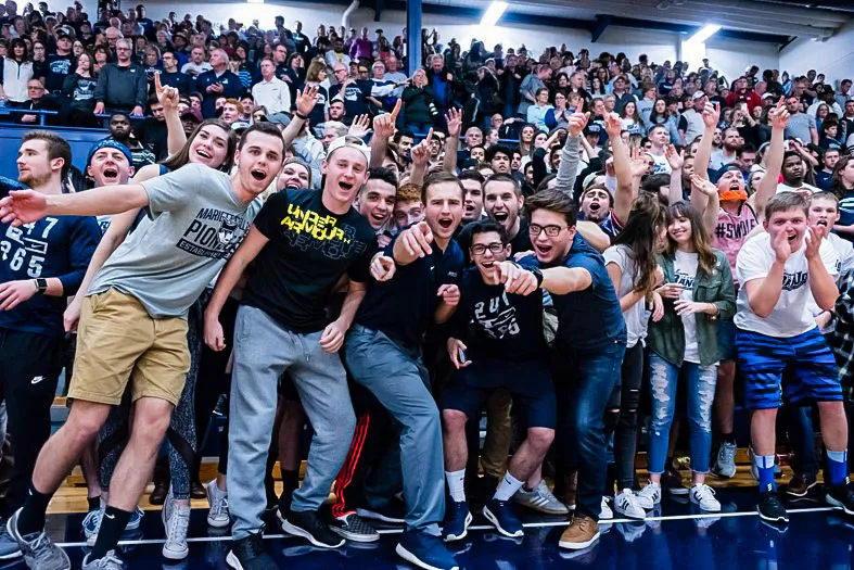 Pioneer Student Section 